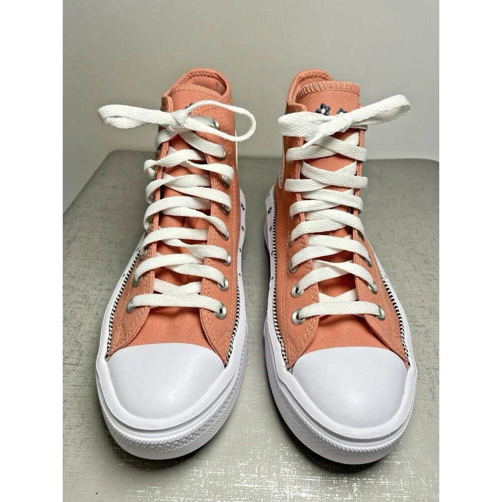 Converse Chuck Taylor All Star Move Platform Petals Floral Women's Shoes 8 M - Picture 3 of 13